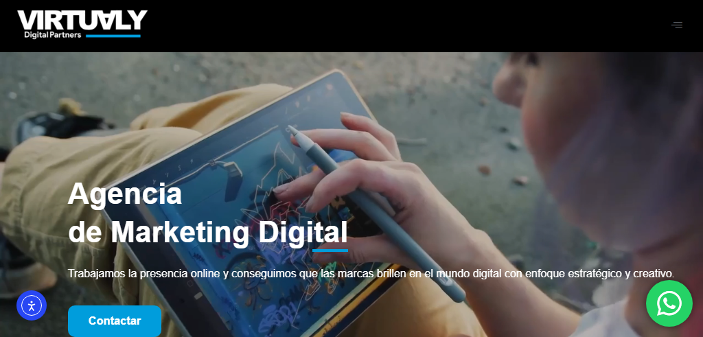 Sitio Web de la Agencia Agencia Virtualy