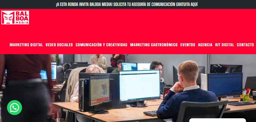 Sitio Web de la Agencia Balboa Media