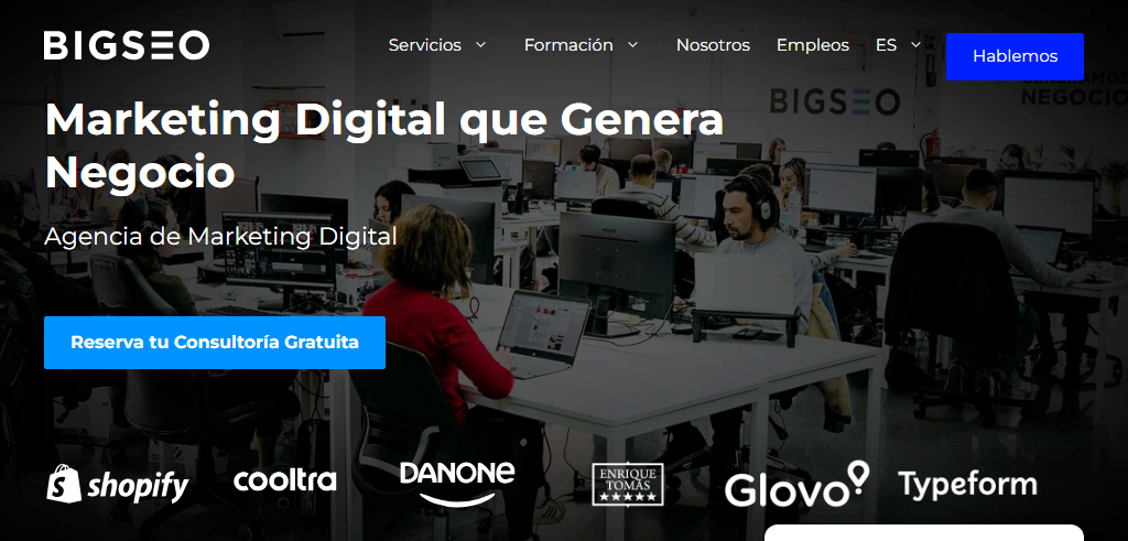 Sitio Web de la Agencia BigSEO