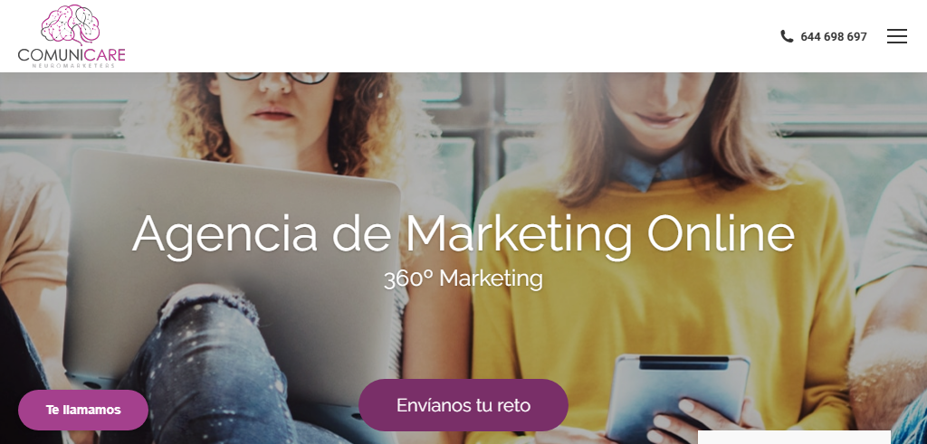 Sitio Web de la Agencia Comunicare