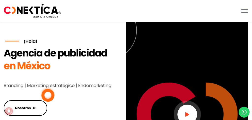Sitio Web de la Agencia Conektica