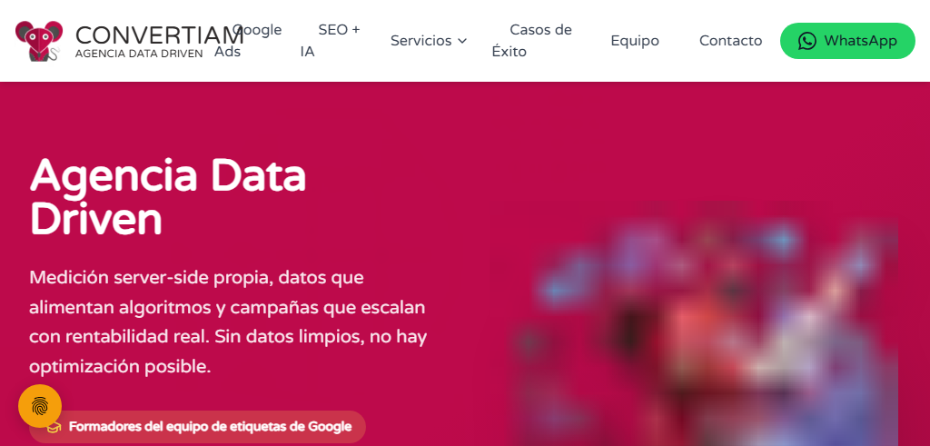 Sitio Web de la Agencia Convertiam