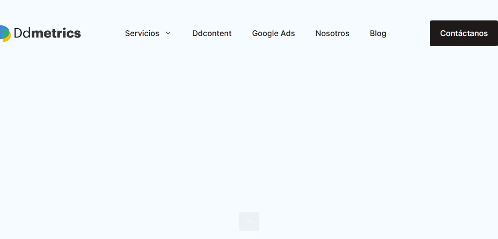 Sitio Web de la Agencia DDMetrics