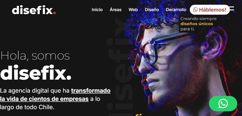 Website of the agency Disefix