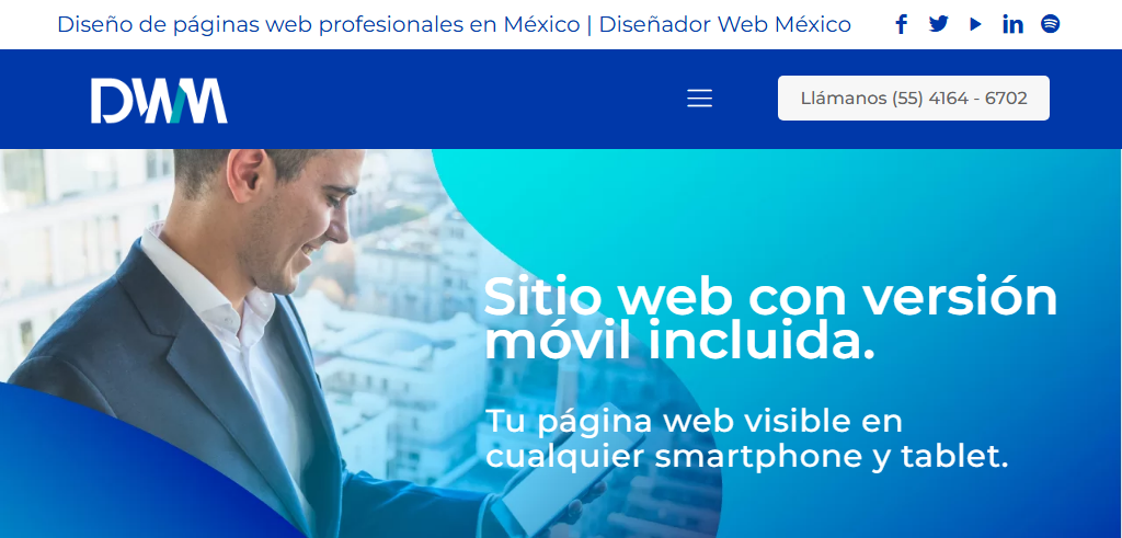 Sitio Web de la Agencia Diseñador Web México