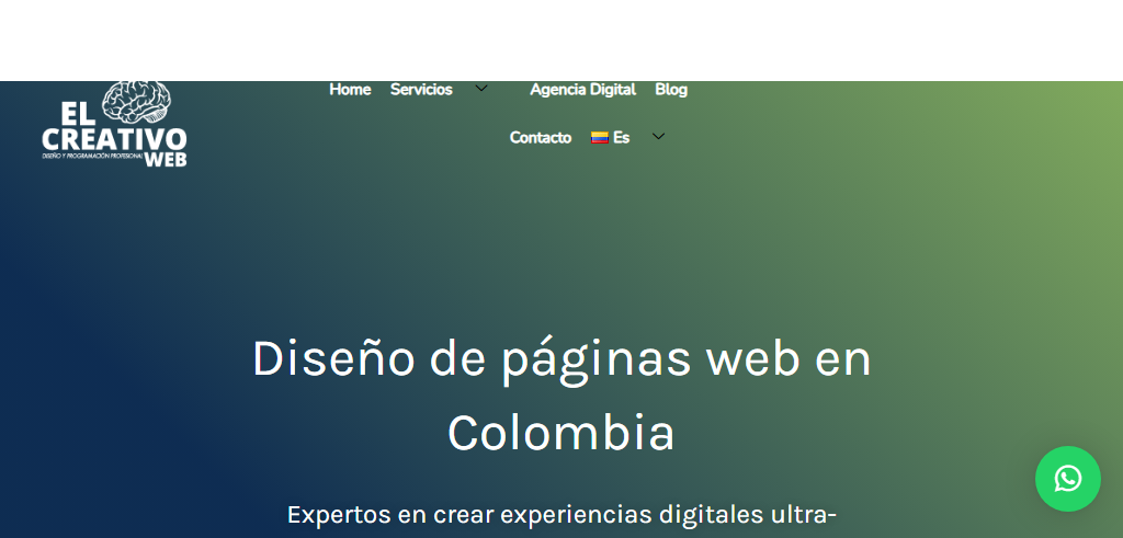 Sitio Web de la Agencia El Creativo Web