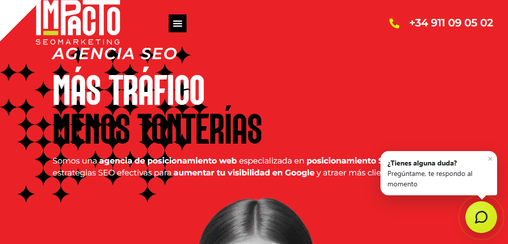 Sitio Web de la Agencia Impacto SEO