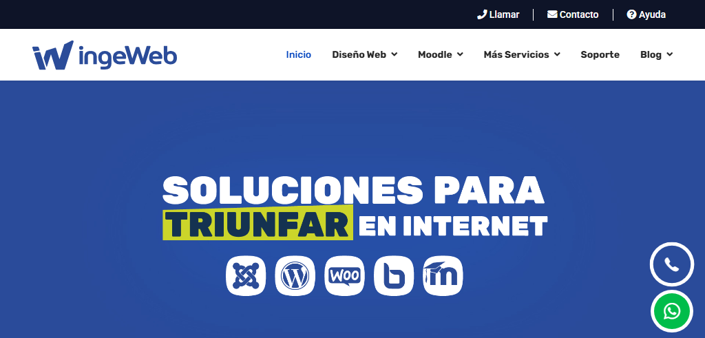 Sitio Web de la Agencia IngeWeb