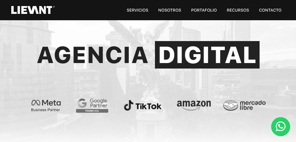 Sitio Web de la Agencia Lievant