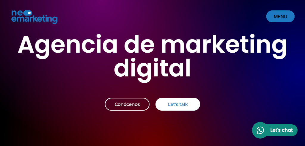 Sitio Web de la Agencia Neo E-Marketing