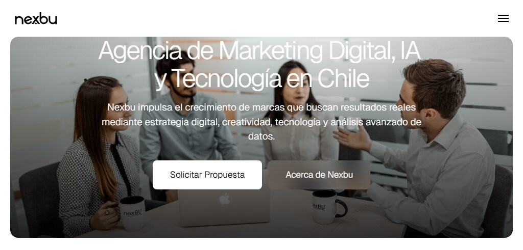 Nexbu agency website