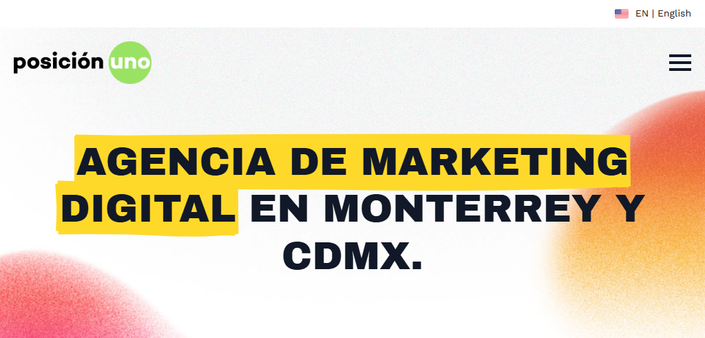 Sitio Web de la Agencia Posición Uno