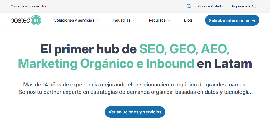 Postedin agency website