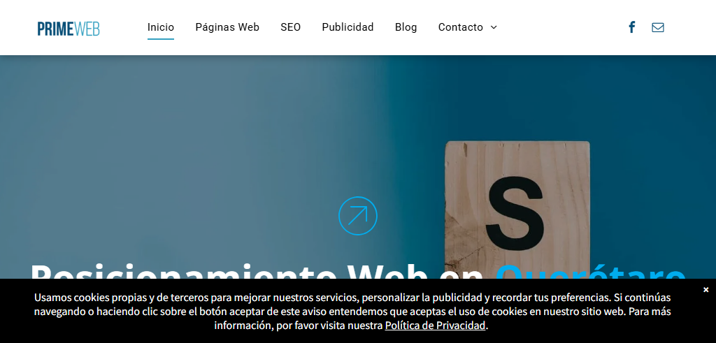 Sitio Web de la Agencia PrimeWeb