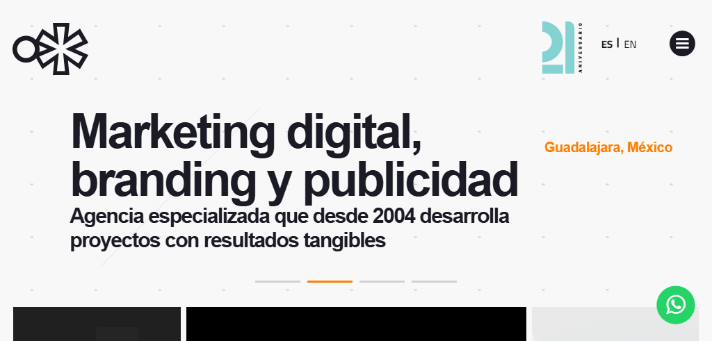 Sitio Web de la Agencia Puntoasterisco
