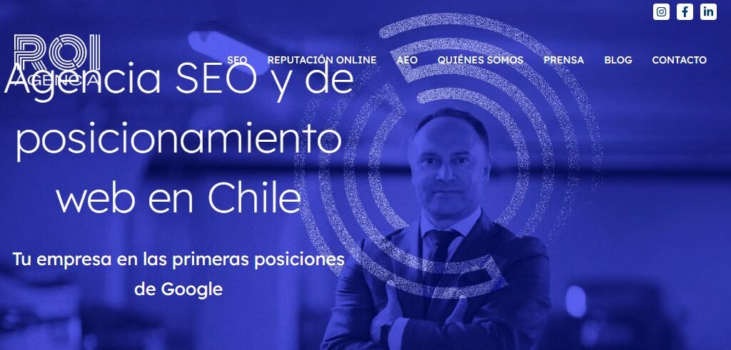 ROI agency website