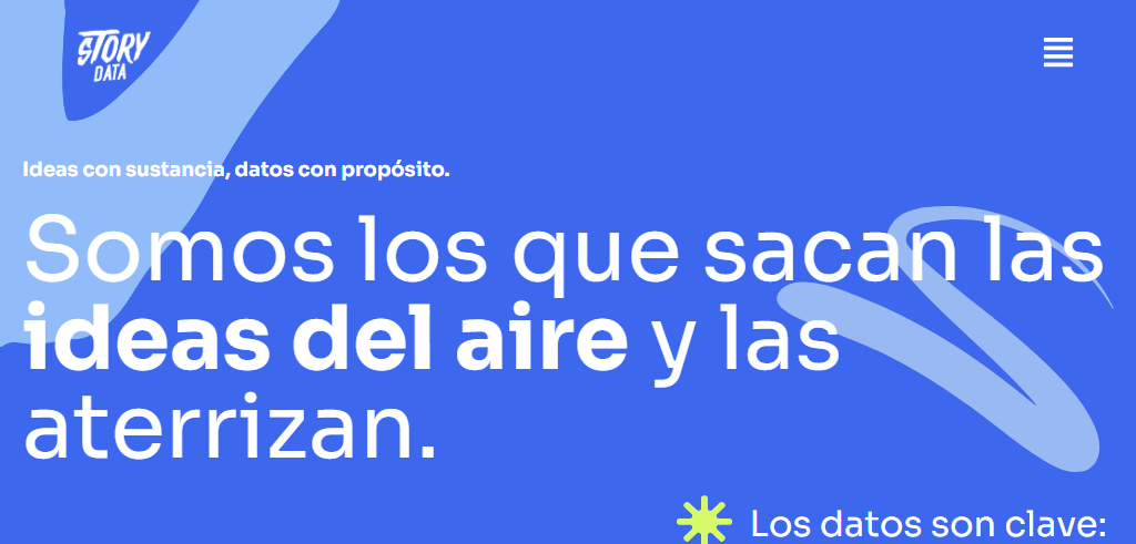 Sitio Web de la Agencia STORYDATA