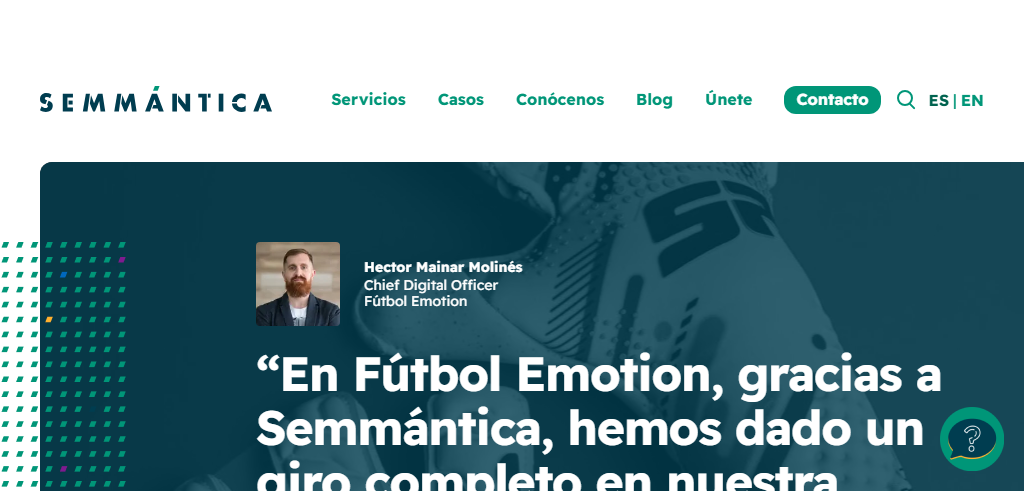 Sitio Web de la Agencia Semmantica