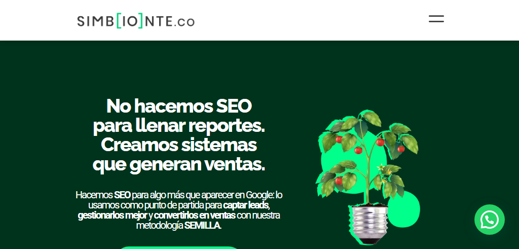 Sitio Web de la Agencia Simbionte