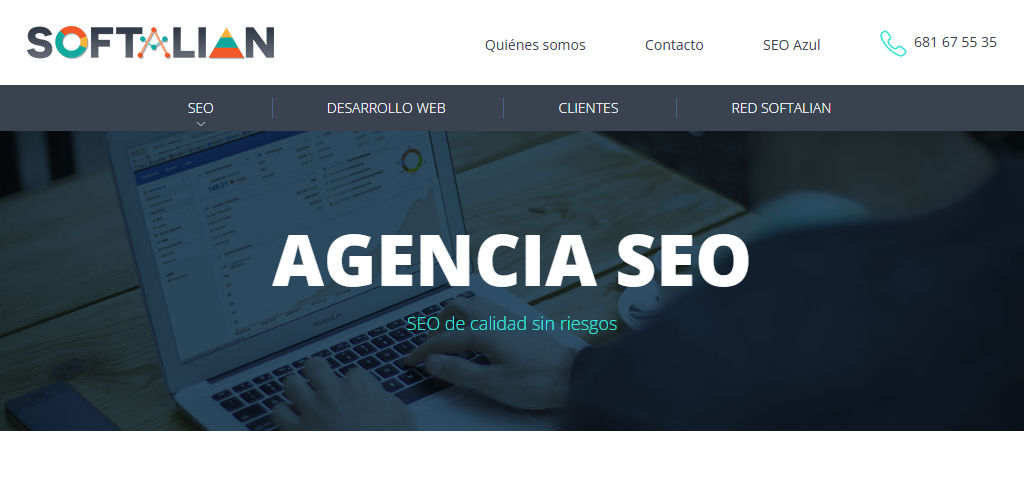Sitio Web de la Agencia Softalian