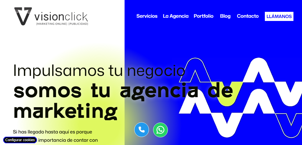 Sitio Web de la Agencia VisionClick