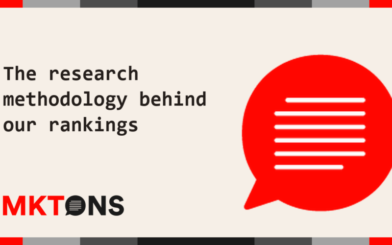 The research methodology behind our rankings