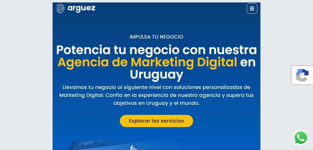 Sitio Web de la Agencia Agencia Arguez