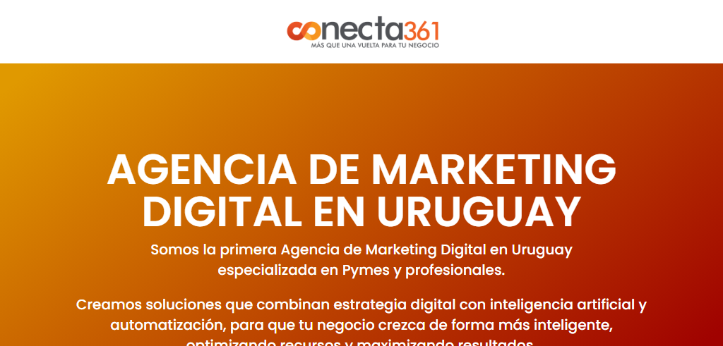 Sitio Web de la Agencia Conecta361