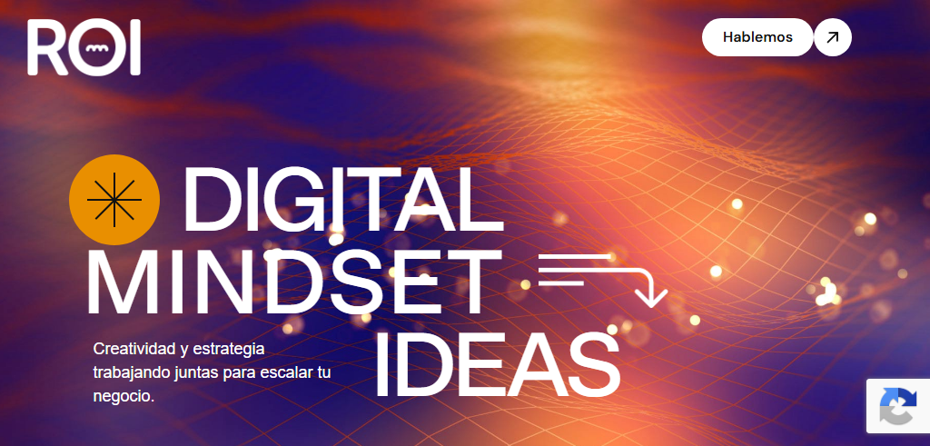 Sitio Web de la Agencia Digital Mindset