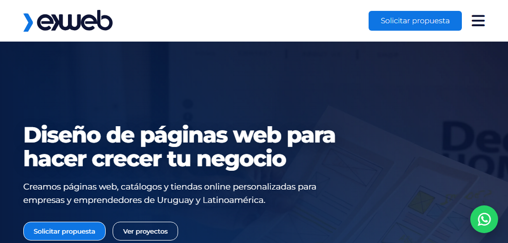 Sitio Web de la Agencia Ekweb