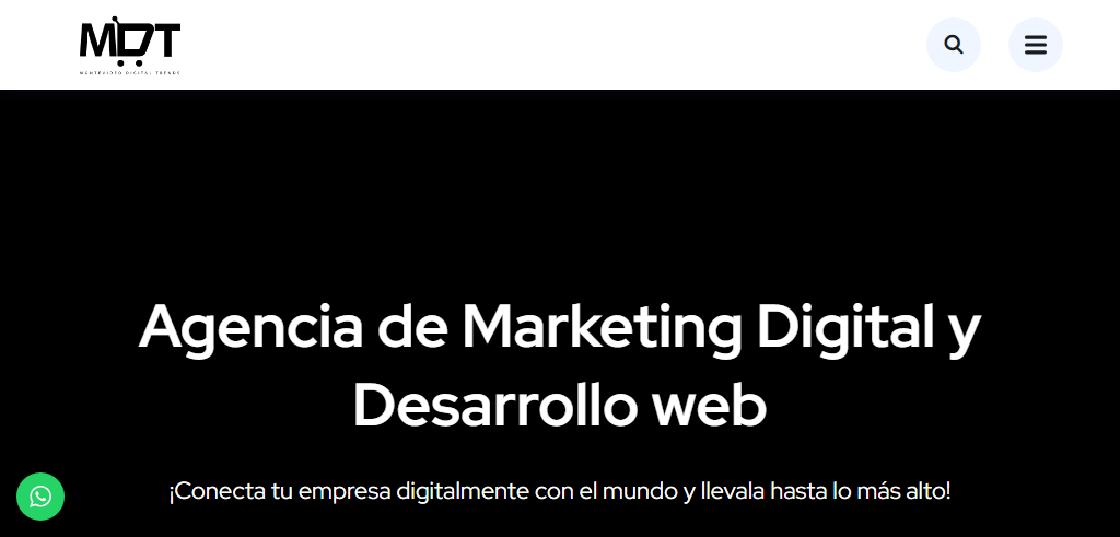 Sitio Web de la Agencia MDT