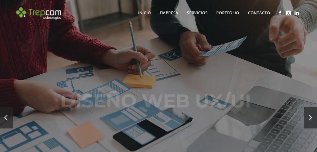 Sitio Web de la Agencia Trepcom